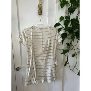 Zara Women’s size medium white and black romper